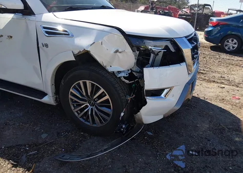 2021 Nissan Armada Sl 2Wd z USA, uszkodzony, nr VIN JN8AY2BA2M9372461